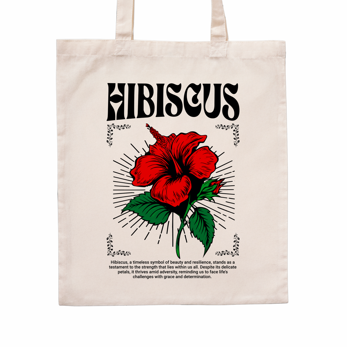 Tote-Bag Hibiscus